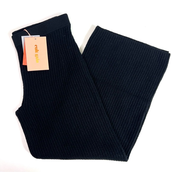 NWT Cult Gaia Kids Piper Knit Pull-on Pants Black Size 8 - Picture 10 of 10